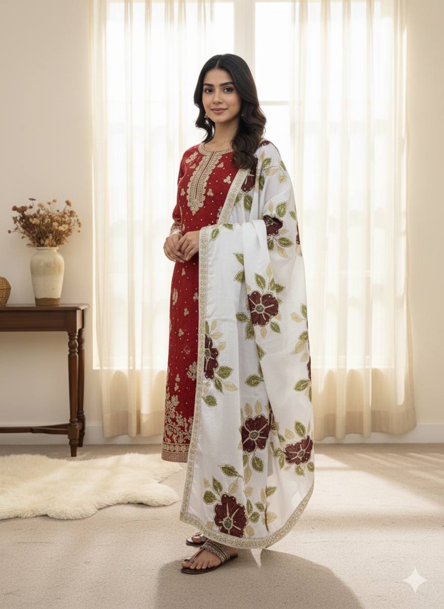 Signature Black Classic Kurta Set for Festive Occasions