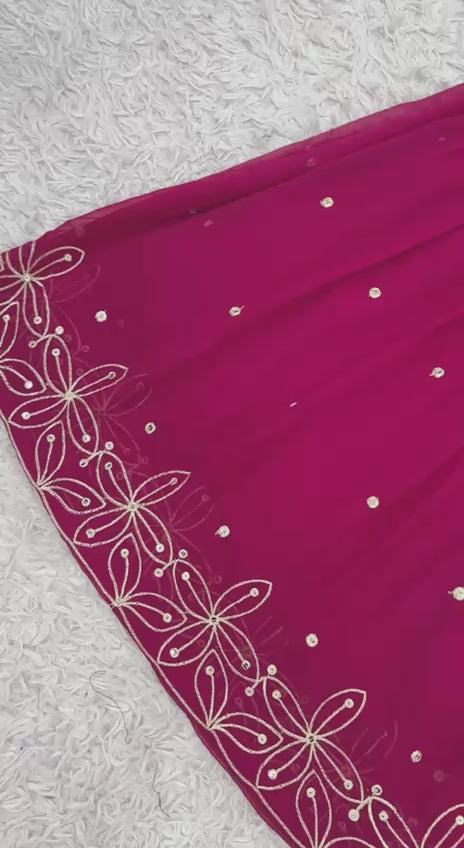 Festive Mustard Green Kurta Sharara Set with Intricate Embroidery Work