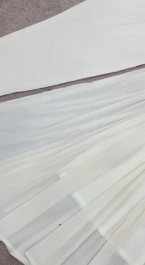 Timeless white shade for a royal and graceful appeal Wear