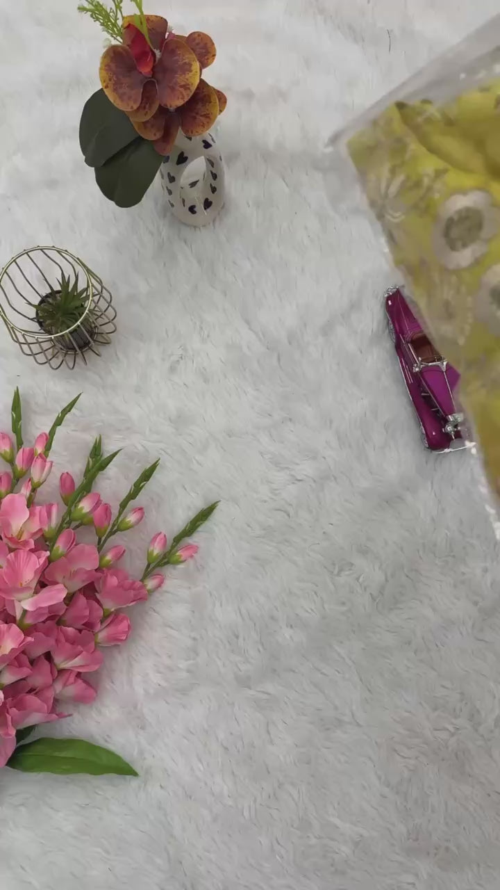 Sunshine Yellow Embroidered Kurti Sharara Set With Dupatta For Festive Wear